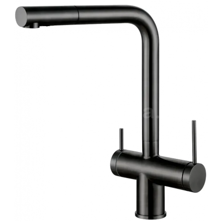 Кухонный смеситель Fabiano FKM 3114 SS Nano Graphite A-23